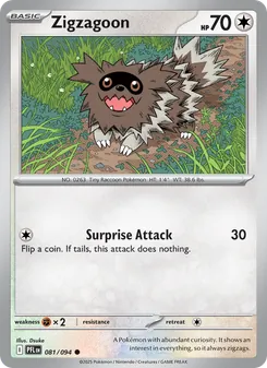 Zigzagoon #081
