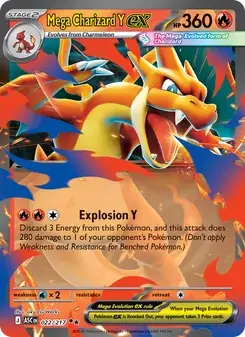 Mega Charizard Y ex #022