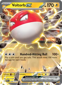 Voltorb ex #058