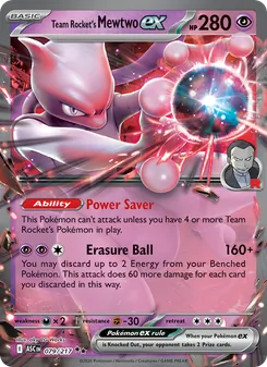 Team Rocket's Mewtwo ex #079