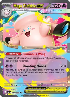 Mega Clefable ex #031