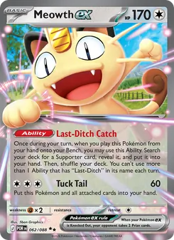 Meowth ex #062