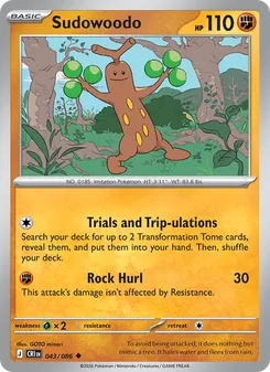 Sudowoodo #043