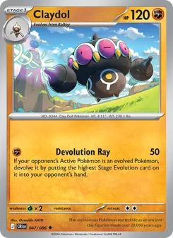 Claydol #047