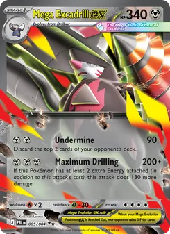 Mega Excadrill ex #065