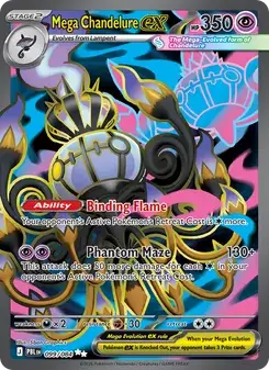 Mega Chandelure ex #099