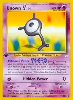 Unown [Y] #40