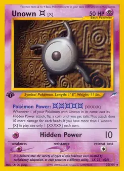Unown [X] #30