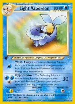 Light Vaporeon #52