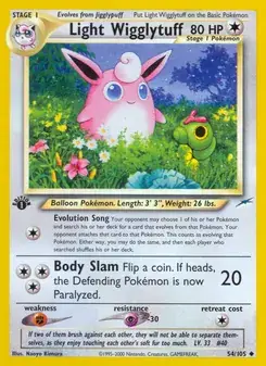 Light Wigglytuff #54