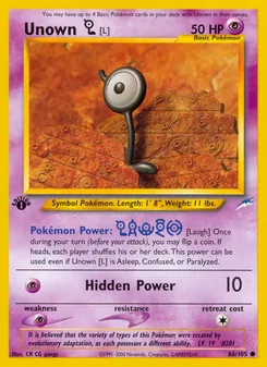 Unown [L] #86