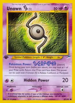 Unown [S] #87