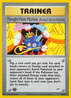Thought Wave Machine (Rocket's Secret Machine) #96