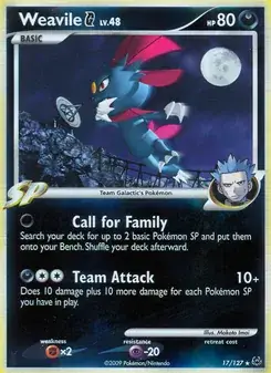 Weavile G #17
