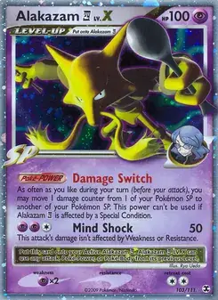 Alakazam E4 LV.X #103