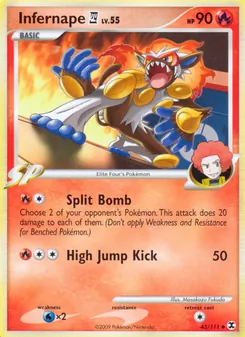 Infernape E4 #43