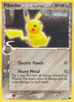 Pikachu δ #13