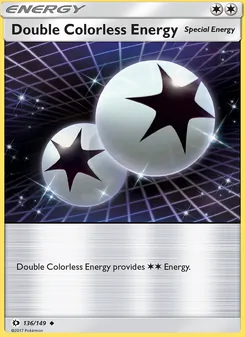 Double Colorless Energy #136