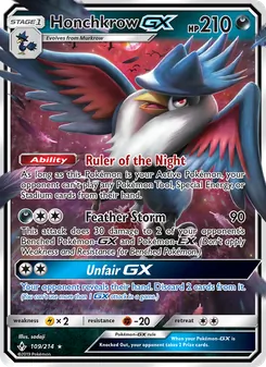 Honchkrow GX #109