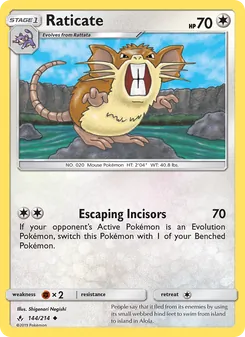 Raticate #144