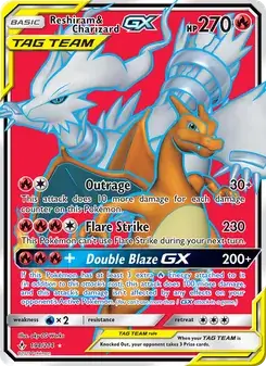 Reshiram & Charizard GX #194