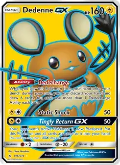 Dedenne GX #195