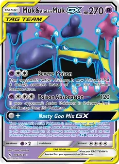 Muk & Alolan Muk GX #196