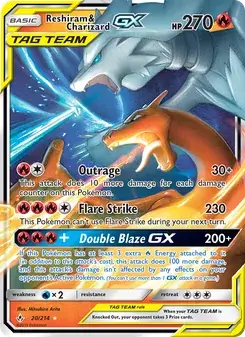 Reshiram & Charizard GX #20