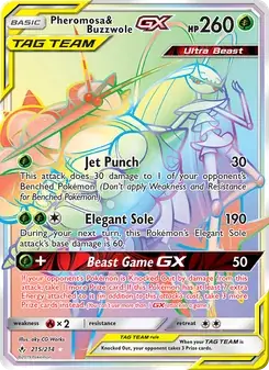 Pheromosa & Buzzwole GX #215