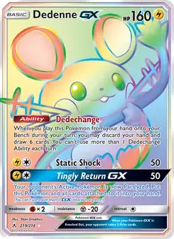 Dedenne GX #219
