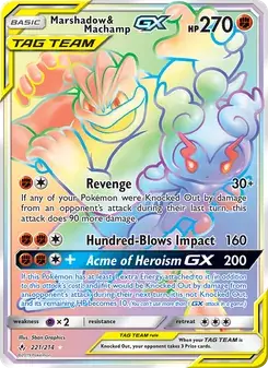 Marshadow & Machamp GX #221
