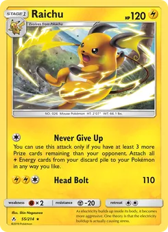 Raichu #55