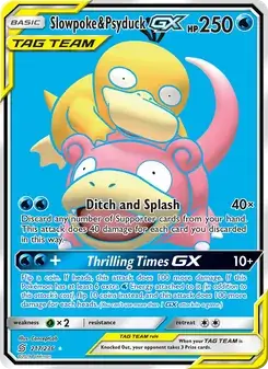 Slowpoke & Psyduck GX #217