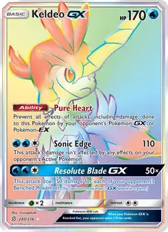 Keldeo GX #240