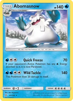 Abomasnow #42