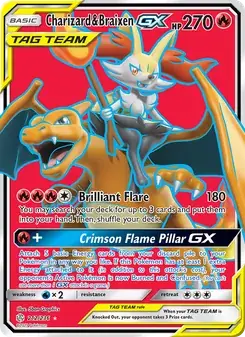 Charizard & Braixen GX #212