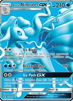 Alolan Ninetales GX #132