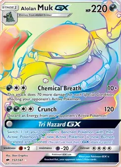 Alolan Muk GX #157