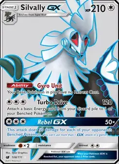 Silvally GX #108