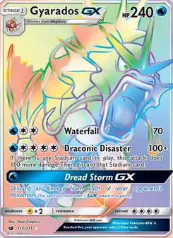 Gyarados GX #112