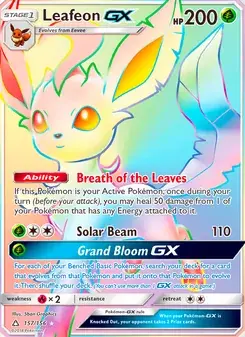 Leafeon GX #157
