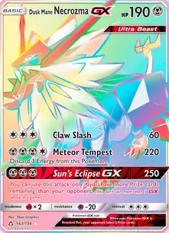 Dusk Mane Necrozma GX #163