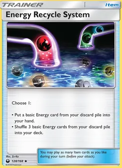 Energy Recycle System #128