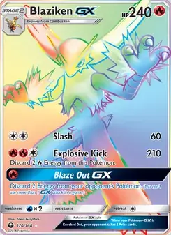 Blaziken GX #170