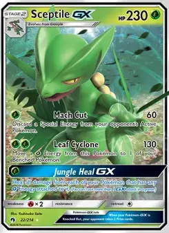 Sceptile GX #22