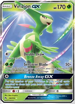Virizion GX #34