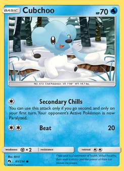 Cubchoo #61