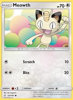 Meowth #125