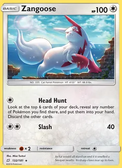 Zangoose #132