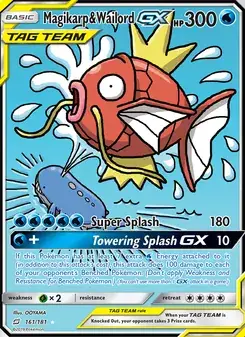 Magikarp & Wailord GX #161